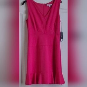 Jennifer Lopez Electric Pink Dress - Size 10